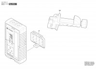 Bosch 3 601 K69 L10 LR20 Laser detector / 061 - US Spare Parts